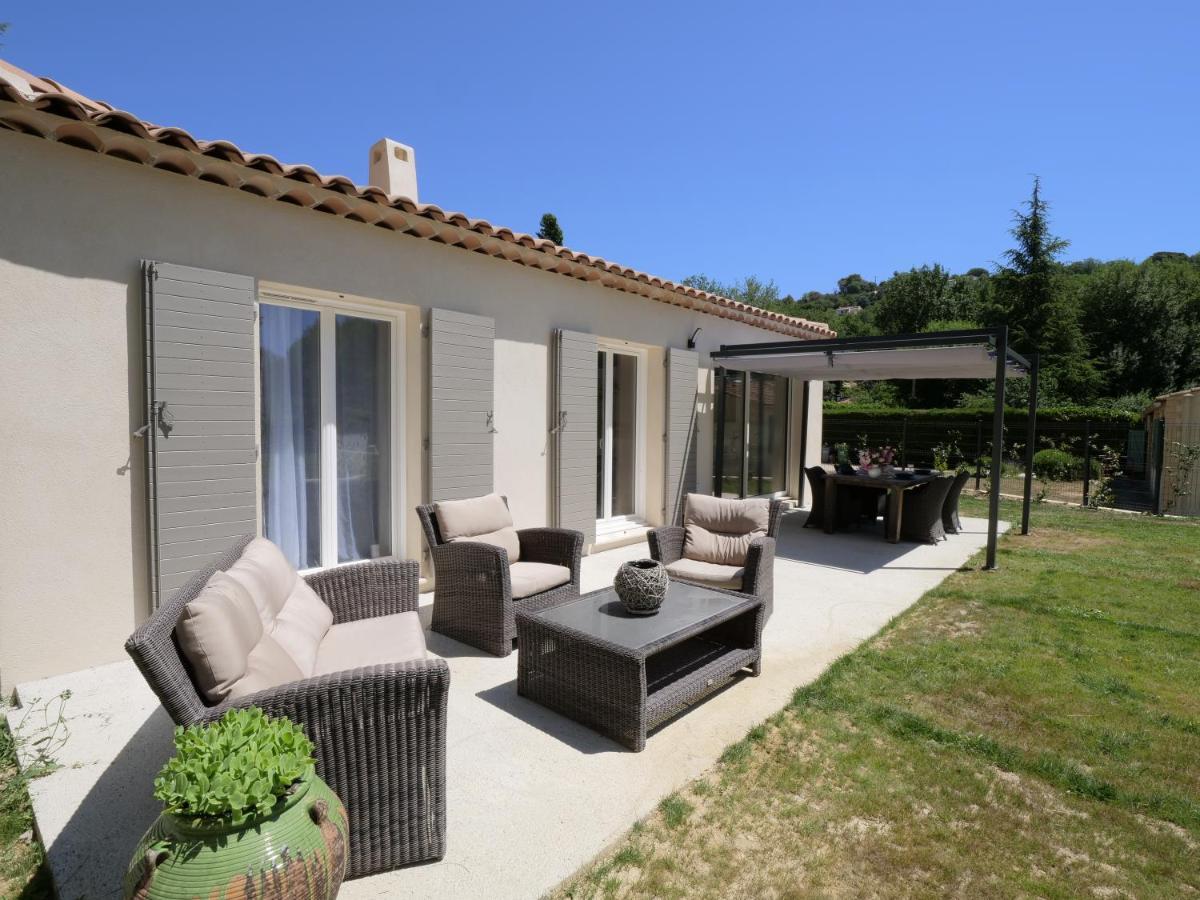 Les Yuccas -Maison neuve avec un jardin à Saint Paul de Vence Esterno foto